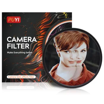 Аксессуары для фотосъемки со спецэффектами PUYI Kaleidoscope Фильтр объектива камеры 52 67 72 77 82 мм Призматический фильтрующий стакан для DSLR SLR