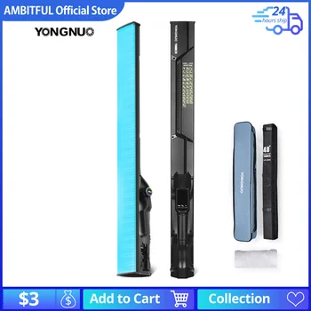 Yongnuo YN660 Handheld 3200 K-5500 K RGB Colorful Ice Stick LED Video Light Сенсорная Регулировка, Управляемая приложением для телефона