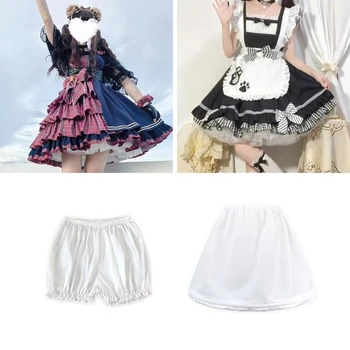Женская нижняя юбка с обручем, нижняя юбка-кринолин-для Лолиты-Готическое платье R7RF