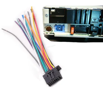 16-Контактный разъем автомобильного радиоприемника, жгут проводов стереосистемы для модели Pioneer DEH 2010 года выпуска для стереоприемника для канатных дорог DEH-1500