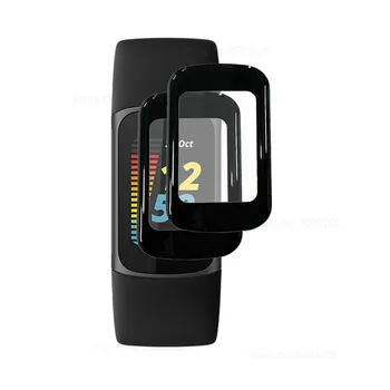 3D Изогнутая Мягкая Защитная Пленка Для Fitbit charge 5 charge5 Защитное Стекло Для Экрана Fitbitcharge5 Пленка Для Умных Часов Аксессуары